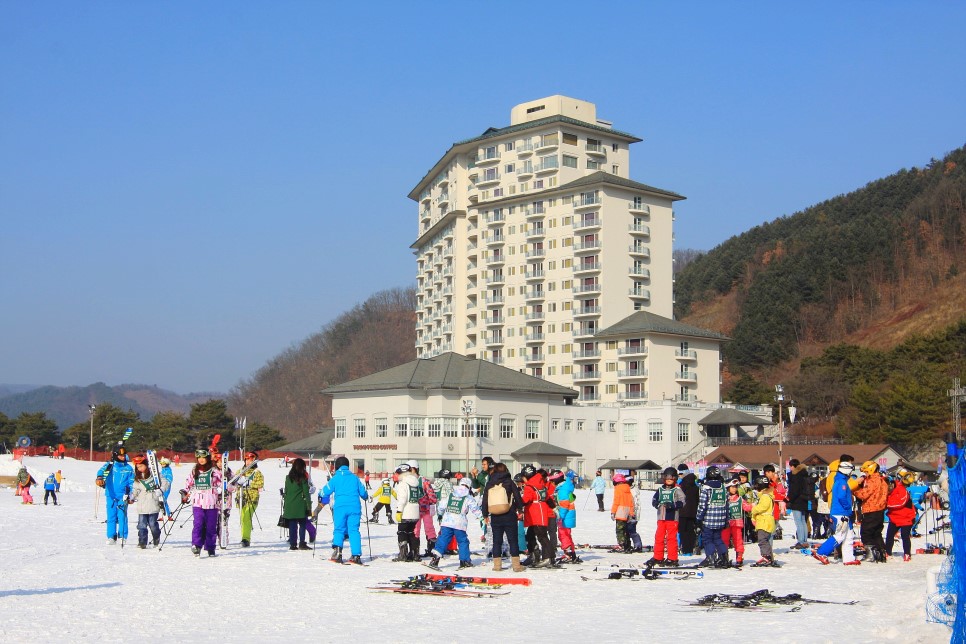 [엘리시안 강촌 스키장 현장] 월요일 현장스케치
